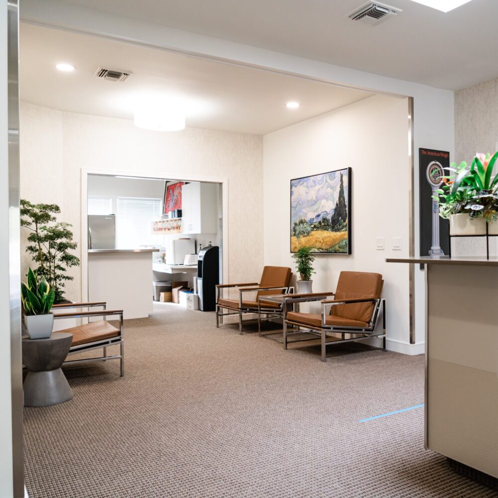 Office waiting area - Sylvan Weight Loss and Aesthetics